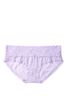 Victoria's Secret Orchid Bloom Purple Lace Hipster Knickers