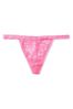 Victoria's Secret Hollywood Pink Lace G String Knickers