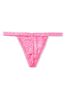 Victoria's Secret Hollywood Pink Lace G String Knickers