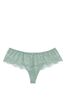 Victoria's Secret Sage Dust Lace Hipster Thong Knickers