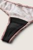 Victoria's Secret PINK Tie Dye Sheer Pink Period Thong Knicker