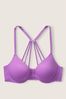 Victoria's Secret PINK Amethyst Orchid Purple Halloween Smooth Push Up T-Shirt Bra