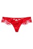 Victoria's Secret Lace Trim Strappy Thong Panty