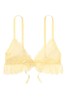 Victoria's Secret Fresh Lemonade Yellow Unlined Triangle Bralette