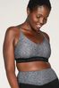 Victoria's Secret PINK Double Platinum Grey Lightly Lined Low Impact Sports Bra