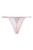 Victoria's Secret Coral Hibiscus Orange Ombre Leopard Cotton G String Panty