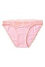 Victoria's Secret Sweet Briar Rose Pink Cotton Bikini Panty
