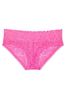 Victoria's Secret Post It Pink Lace Hipster Knickers