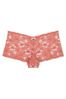 Victoria's Secret Canyon Rose Pink Lace Short Knickers