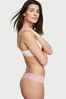 Victoria's Secret Babydoll Pink Lace Thong Knickers