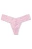 Victoria's Secret Babydoll Pink Lace Thong Knickers