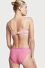 Victoria's Secret Pink Orange Monogram Cotton Bikini Knickers