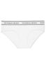 Victoria's Secret White Hipster Logo Knickers