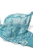 Victoria's Secret Runaway Teal Blue Lace Full Cup Unlined Bra