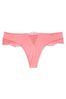 Victoria's Secret Pink Cocktail Lace Inset Thong Knickers