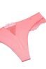 Victoria's Secret Pink Cocktail Lace Inset Thong Knickers