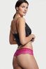 Victoria's Secret Pink Allure Lace Hipster Thong Knickers