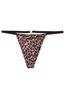 Victoria's Secret Classic Brown Leopard Smooth G String Panty
