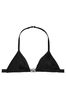 Victoria's Secret Black Halterneck Triangle Bikini Top