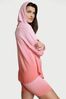 Victoria's Secret Babydoll Pink Modal Hoodie Short Pyjamas