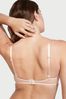 Victoria's Secret Champagne Nude Lace Push Up T-Shirt Bra