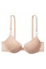 Victoria's Secret Champagne Nude Lace Lightly Lined T-Shirt Bra