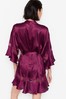 Victoria's Secret Colorblock Flounce Dressing Gown