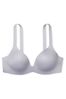 Victoria's Secret Flint Grey Smooth Lightly Lined Plunge Non Wired Bra