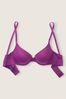 Victoria's Secret PINK Virtual Violet Purple Smooth Push Up T-Shirt Bra