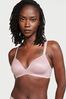 Victoria's Secret Pale Plum Grey Smooth Lightly Lined Plunge Non Wired Bra