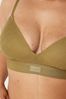 Victoria's Secret PINK Garden Moss Green Smooth Lightly Lined Non Wired T-Shirt Bra