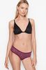 Victoria's Secret Berry Stained Purple Smooth No Show Cheeky Panty