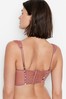 Victoria's Secret Vintage Rose Bloom Lace Unlined Non Wired Corset Bra Top
