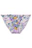 Victoria's Secret Purple Garden Butterflies Print Adjustable String Bikini Knickers