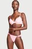 Victoria's Secret Babydoll Pink Sheer LaceSide Thong Knickers