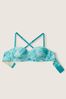Victoria's Secret PINK Tie Dye Blue Smooth Lightly Lined Multiway Strapless Bralette