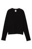 Victoria's Secret PINK Pure Black Long Sleeve Dreamer T-Shirt