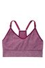 Victoria's Secret PINK Vivid Magenta Pink Non Wired Lightly Lined Seamless  Sports Bra