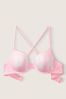 Victoria's Secret PINK Wild Daisy Logo Smooth Lightly Lined T-Shirt Bra