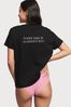 Victoria's Secret Black International Women's Day Pyjama Top