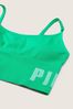 Victoria's Secret PINK Electric Green Seamless Lightly Lined Low Impact Sports Bra