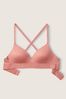 Victoria's Secret PINK French Rose Pink Smooth Non Wired Push Up T-Shirt Bra