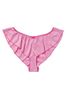 Victoria's Secret Pink Flora Satin Ruffle Short Panty