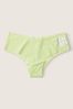 Victoria's Secret PINK Icy Lime Green No Show Cheeky Knickers
