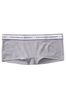 Victoria's Secret Heather Grey Cotton Logo Short Panty