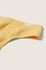 Victoria's Secret PINK Wheat Yellow Seamless Thong Knickers