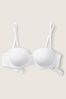 Victoria's Secret PINK Optic White Smooth Multiway Strapless Push Up Bra