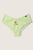 Victoria's Secret PINK Icy Lime Green Cotton Cheeky Knickers