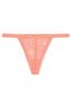 Victoria's Secret Lipsmacker Orange Lace G String Panty