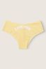 Victoria's Secret PINK Pale Banana Yellow No Show Cheeky Knickers
